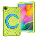 Guscio protettivo piatto EVA + PC con staffa rotante a 360 °, For Galaxy Tab A 10.1 (2019)