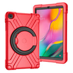 Guscio protettivo piatto EVA + PC con staffa rotante a 360 °, For Galaxy Tab A 10.1 (2019)