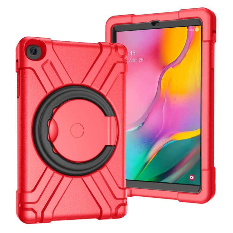 Guscio protettivo piatto EVA + PC con staffa rotante a 360 °, For Galaxy Tab A 10.1 (2019)