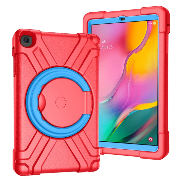 Guscio protettivo piatto EVA + PC con staffa rotante a 360 °, For Galaxy Tab A 10.1 (2019)