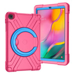 Guscio protettivo piatto EVA + PC con staffa rotante a 360 °, For Galaxy Tab A 10.1 (2019)