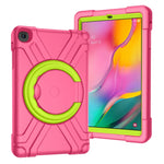 Guscio protettivo piatto EVA + PC con staffa rotante a 360 °, For Galaxy Tab A 10.1 (2019)