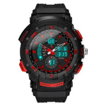 Orologio SANDA 775 Orologio elettronico da uomo Studenti delle scuole medie per adulti Gioventù Sport multifunzionale Trend doppio orologio