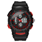 Orologio SANDA 775 Orologio elettronico da uomo Studenti delle scuole medie per adulti Gioventù Sport multifunzionale Trend doppio orologio
