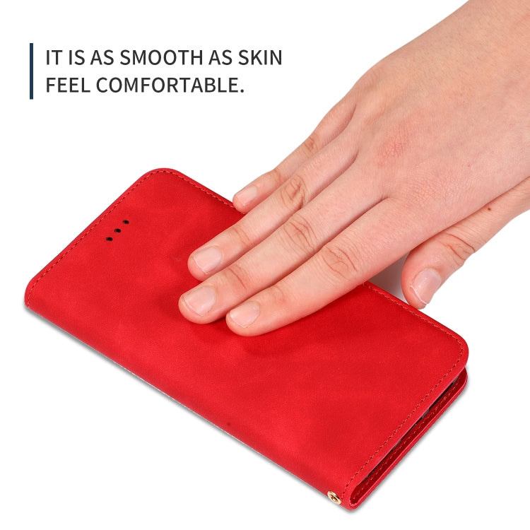 Custodia in pelle a vibrazione orizzontale magnetica per affari Retro Skin Feel, For Galaxy A10S, For Galaxy A20S