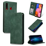 Custodia in pelle a vibrazione orizzontale magnetica per affari Retro Skin Feel, For Galaxy A10S, For Galaxy A20S