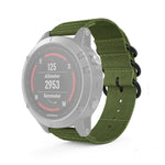 Per cinturino in nylon a tre anelli da 20 mm Garmin Fenix 5S