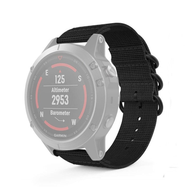 Per cinturino in nylon a tre anelli da 20 mm Garmin Fenix 5S