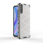Per Huawei Enjoy10S Custodia antiurto a nido d'ape per PC + TPU