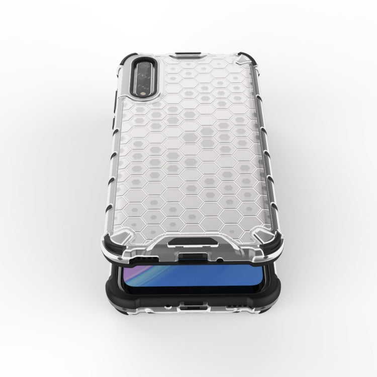 Per Huawei Enjoy10S Custodia antiurto a nido d'ape per PC + TPU