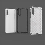 Per Huawei Enjoy10S Custodia antiurto a nido d'ape per PC + TPU