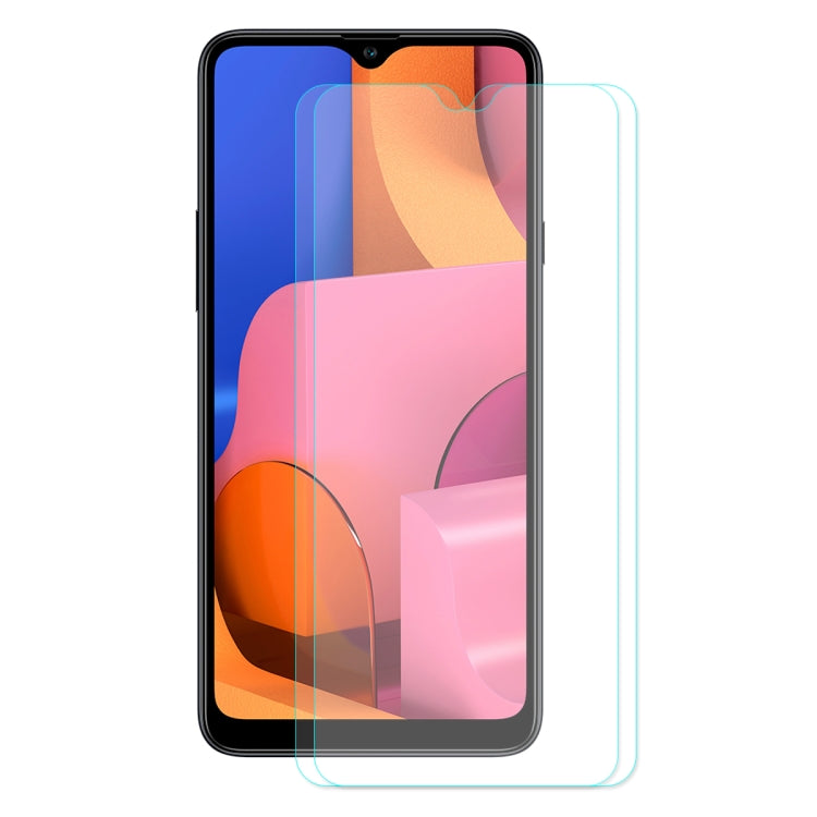 2 PZ ENKAY Hat-principe 0.26mm 9H 2.5D Pellicola in vetro temperato con bordo curvo, For Galaxy A20s, For Galaxy A70s