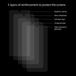 2 PZ ENKAY Hat-principe 0.26mm 9H 2.5D Pellicola in vetro temperato con bordo curvo, For Galaxy A20s, For Galaxy A70s