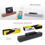 Newrixing NR5017 LED Altoparlante portatile Bluetooth Connessione TWS Altoparlante Sistema audio Altoparlante surround stereo da 10 W