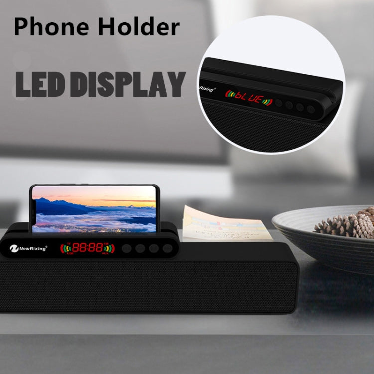 Newrixing NR5017 LED Altoparlante portatile Bluetooth Connessione TWS Altoparlante Sistema audio Altoparlante surround stereo da 10 W