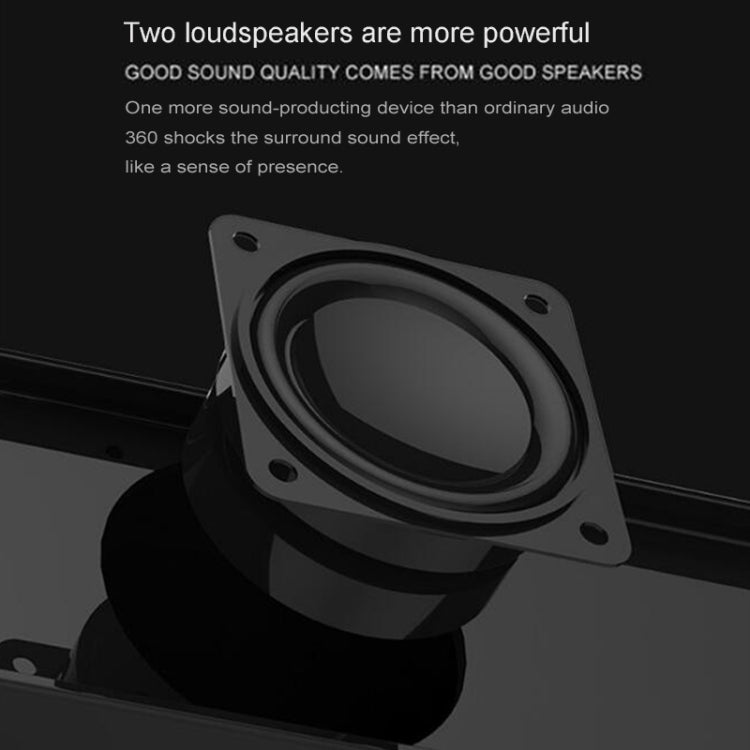Newrixing NR5017 LED Altoparlante portatile Bluetooth Connessione TWS Altoparlante Sistema audio Altoparlante surround stereo da 10 W
