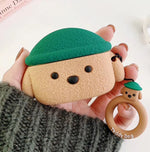 Custodia protettiva per cuffie Bluetooth Apple AirPods Pro Teddy Dog