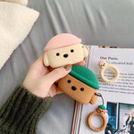 Custodia protettiva per cuffie Bluetooth Apple AirPods Pro Teddy Dog