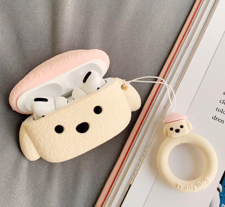 Custodia protettiva per cuffie Bluetooth Apple AirPods Pro Teddy Dog
