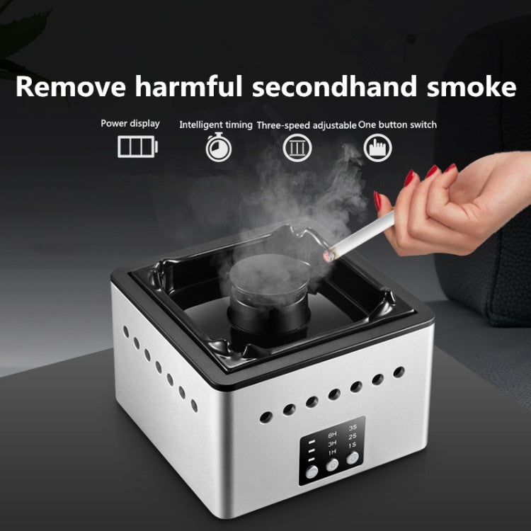 Posacenere Purificatore d'Aria Domestico Rimozione Fumo Interno Piccolo Artefatto Fumo Anti-Secondhand Desktop