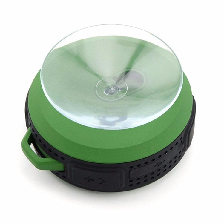 C6a Altoparlante a ventosa per altoparlante per auto Bluetooth wireless Chuck da esterno, supporto per scheda TF