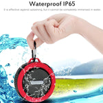 C6a Altoparlante a ventosa per altoparlante per auto Bluetooth wireless Chuck da esterno, supporto per scheda TF