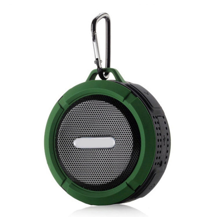 C6a Altoparlante a ventosa per altoparlante per auto Bluetooth wireless Chuck da esterno, supporto per scheda TF