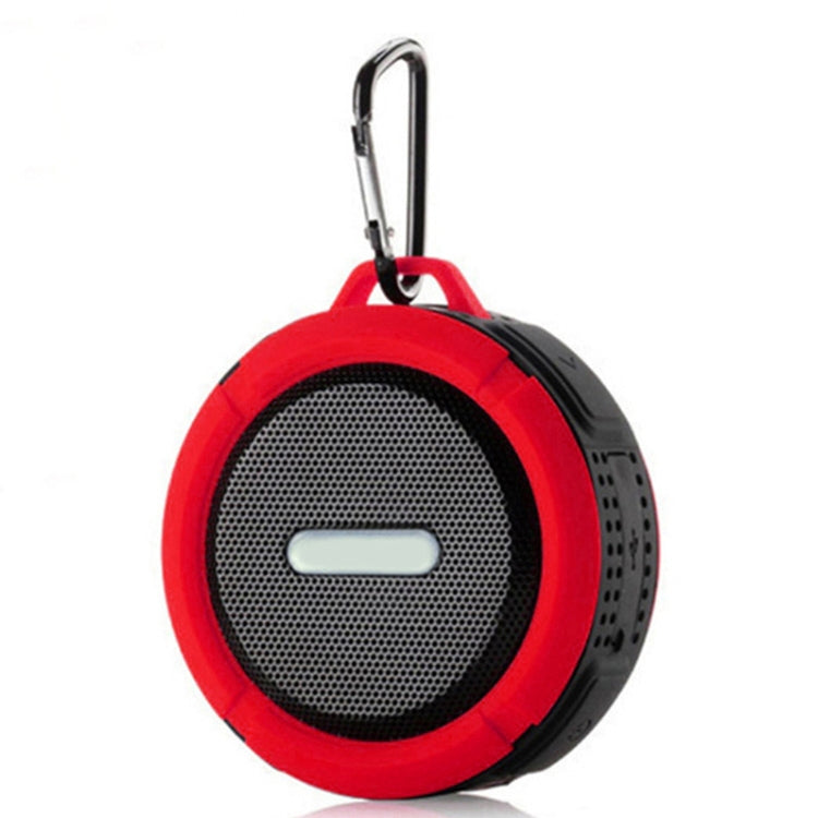 C6a Altoparlante a ventosa per altoparlante per auto Bluetooth wireless Chuck da esterno, supporto per scheda TF