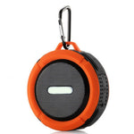 C6a Altoparlante a ventosa per altoparlante per auto Bluetooth wireless Chuck da esterno, supporto per scheda TF