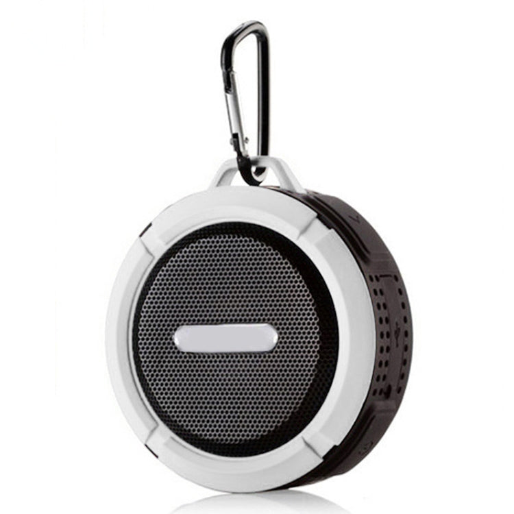 C6a Altoparlante a ventosa per altoparlante per auto Bluetooth wireless Chuck da esterno, supporto per scheda TF