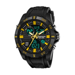 Orologio SANDA 791 Orologio da polso luminoso da uomo popolare con orologio elettronico multifunzionale sportivo di moda genuino