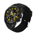 Orologio SANDA 791 Orologio da polso luminoso da uomo popolare con orologio elettronico multifunzionale sportivo di moda genuino
