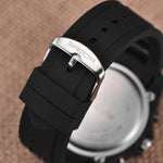 Orologio SANDA 791 Orologio da polso luminoso da uomo popolare con orologio elettronico multifunzionale sportivo di moda genuino