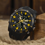 Orologio SANDA 791 Orologio da polso luminoso da uomo popolare con orologio elettronico multifunzionale sportivo di moda genuino