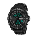 Orologio SANDA 791 Orologio da polso luminoso da uomo popolare con orologio elettronico multifunzionale sportivo di moda genuino