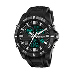 Orologio SANDA 791 Orologio da polso luminoso da uomo popolare con orologio elettronico multifunzionale sportivo di moda genuino