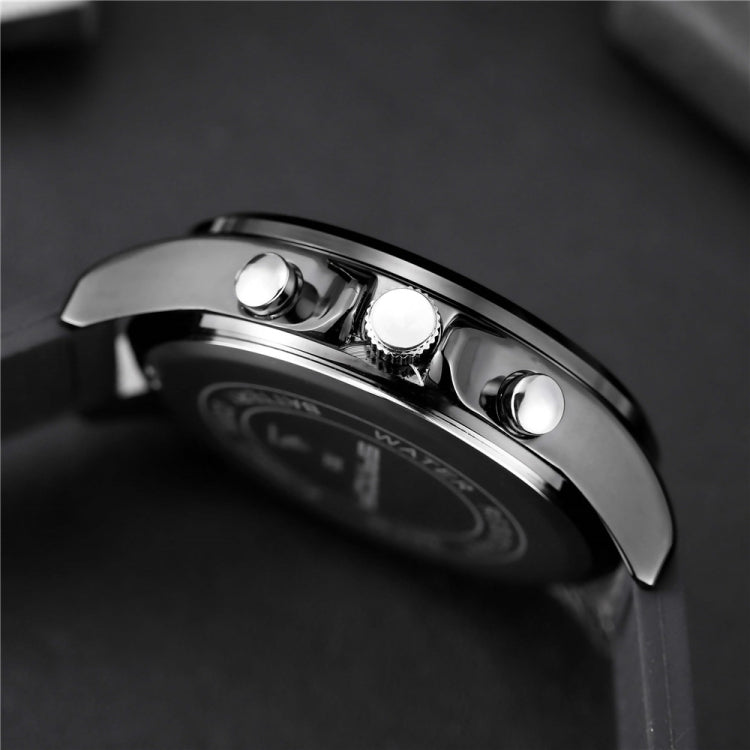 SANDA 793 Orologio da marea con quadrante grande Student Fashion Trend Orologio elettronico impermeabile a doppio bagliore multifunzione
