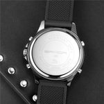 SANDA 793 Orologio da marea con quadrante grande Student Fashion Trend Orologio elettronico impermeabile a doppio bagliore multifunzione