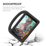 Per Galaxy Tab A 8.0 (2019) T290 / T295 Guscio protettivo piatto anticaduta stile Sparrow con staffa, For Galaxy Tab A 8.0 (2019)