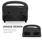 Per Galaxy Tab A 8.0 (2019) T290 / T295 Guscio protettivo piatto anticaduta stile Sparrow con staffa, For Galaxy Tab A 8.0 (2019)