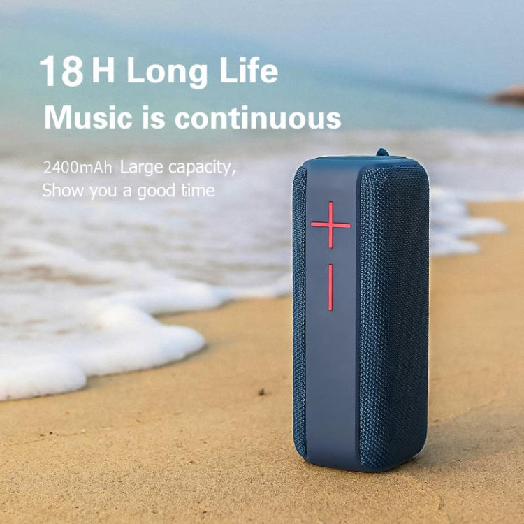 P15 10W Altoparlante portatile Bluetooth Altoparlante esterno Sistema audio Stereo, Supporto TF&FM
