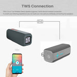 P15 10W Altoparlante portatile Bluetooth Altoparlante esterno Sistema audio Stereo, Supporto TF&FM