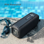P15 10W Altoparlante portatile Bluetooth Altoparlante esterno Sistema audio Stereo, Supporto TF&FM