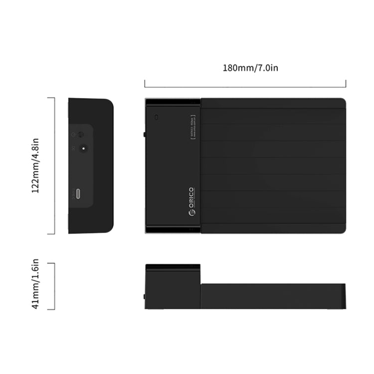 Dock per disco rigido ORICO 6518C3-G2 2,5/3,5 pollici