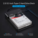 Dock per disco rigido ORICO 6518C3-G2 2,5/3,5 pollici