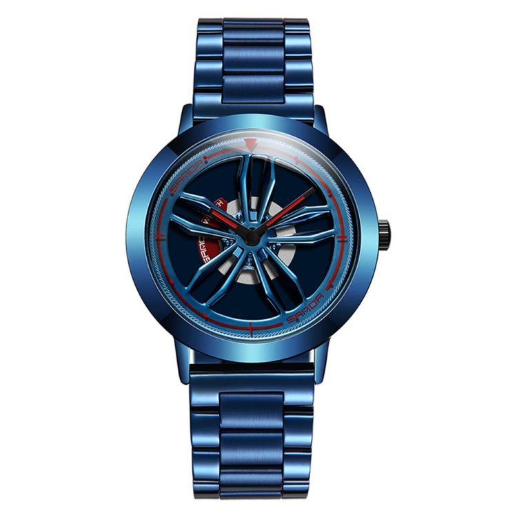 SANDA1009 Orologio Uomo Studente Casual Cinturino Acciaio Impermeabile Orologio Uomo