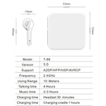 T88 Mini Touch Control Hifi Auricolari Bluetooth wireless TWS Auricolari wireless con scatola di ricarica