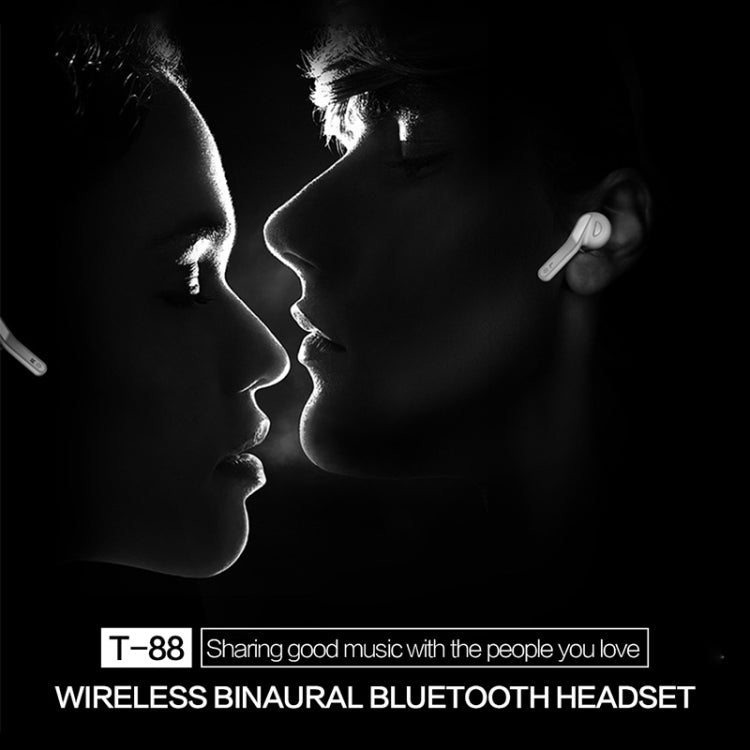 T88 Mini Touch Control Hifi Auricolari Bluetooth wireless TWS Auricolari wireless con scatola di ricarica