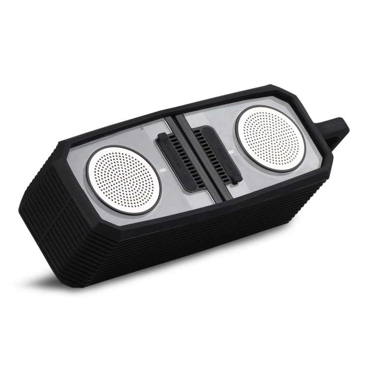 BT628 Altoparlanti Bluetooth trasparenti TWS portatili da 10 W con subwoofer per bassi stereo da esterno con base magnetica collegabile