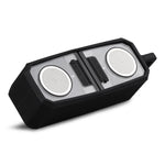 BT628 Altoparlanti Bluetooth trasparenti TWS portatili da 10 W con subwoofer per bassi stereo da esterno con base magnetica collegabile